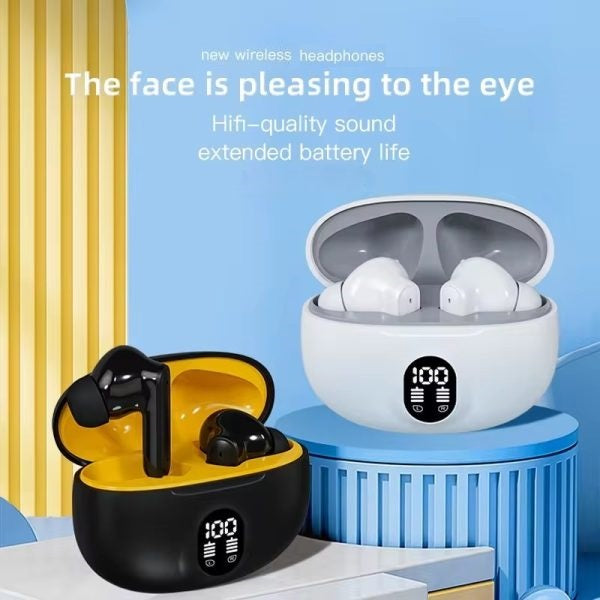 Earbuds Stereo 895B Wireless Bluetooth 5.3 For Android/iPhone | Mic In-ear Headphones With Led Display